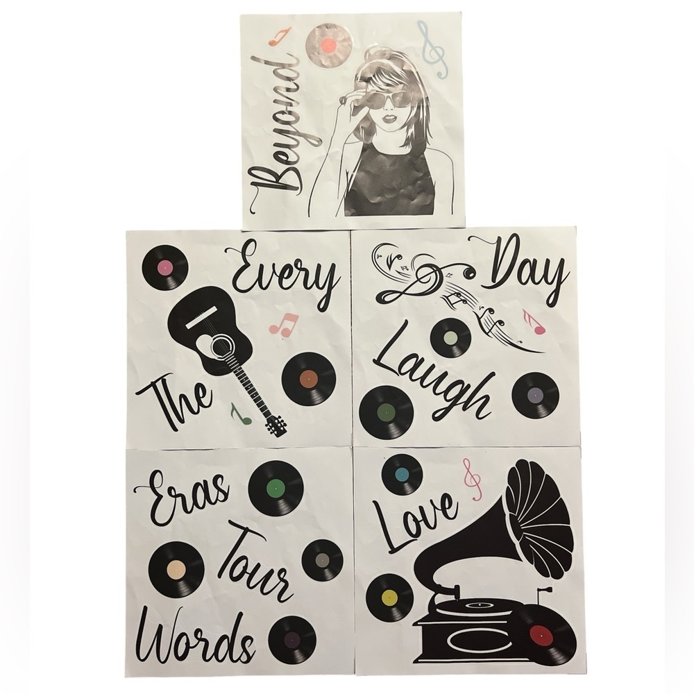 TAYLOR SWIFT Swiftie Vinyl Wall Decal Love Music Albums Home Decor Bedroom Art